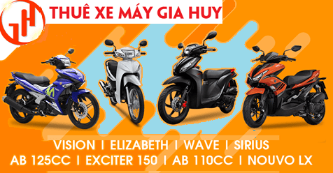 Thuê xe máy Gia Huy 1